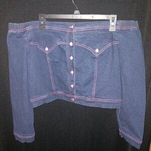 Jeanology jean jacket New with tag.